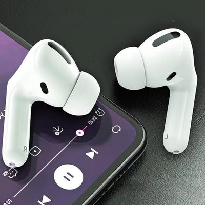 2nd generation noise cancelling wireless earbuds with charging case