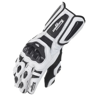 Boneroshop | Motorcycle Gloves RidePro Carbon | Wind & Waterproof | Touchscreen Compatible | Genuine Leather Protectors | For Summer & Winter