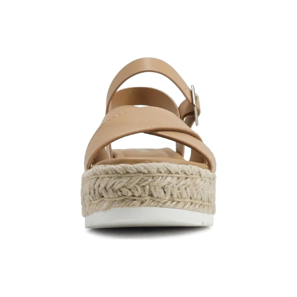 Stylish Crisscross Platform Wedge Sandals