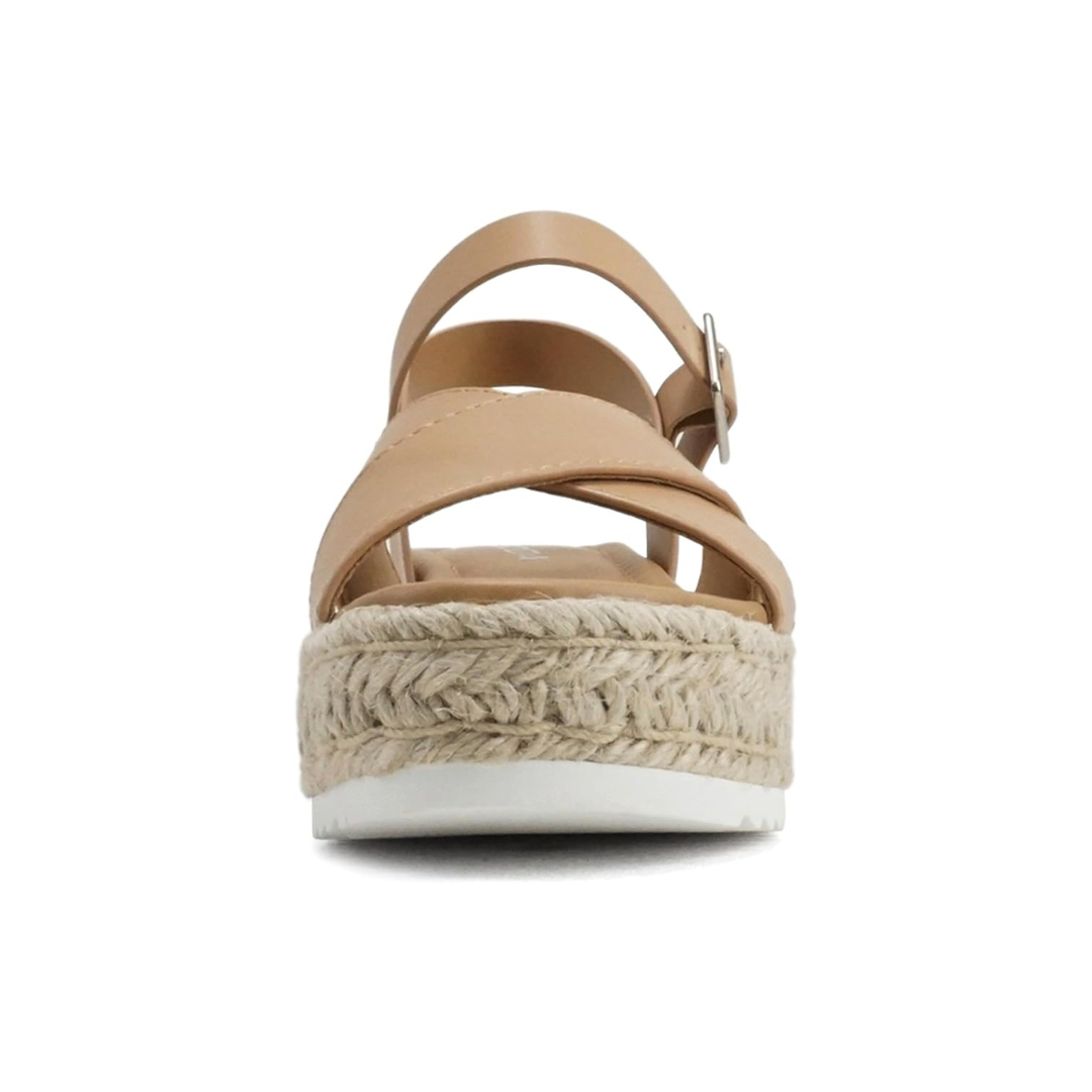 Stylish Crisscross Platform Wedge Sandals