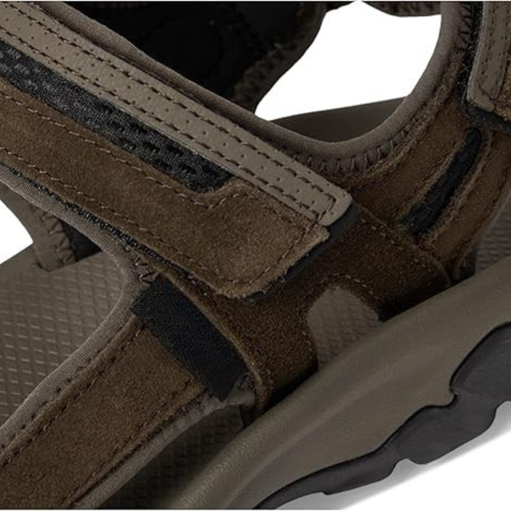 Rugged Outdoor Leather Hiking Comfort Sandals