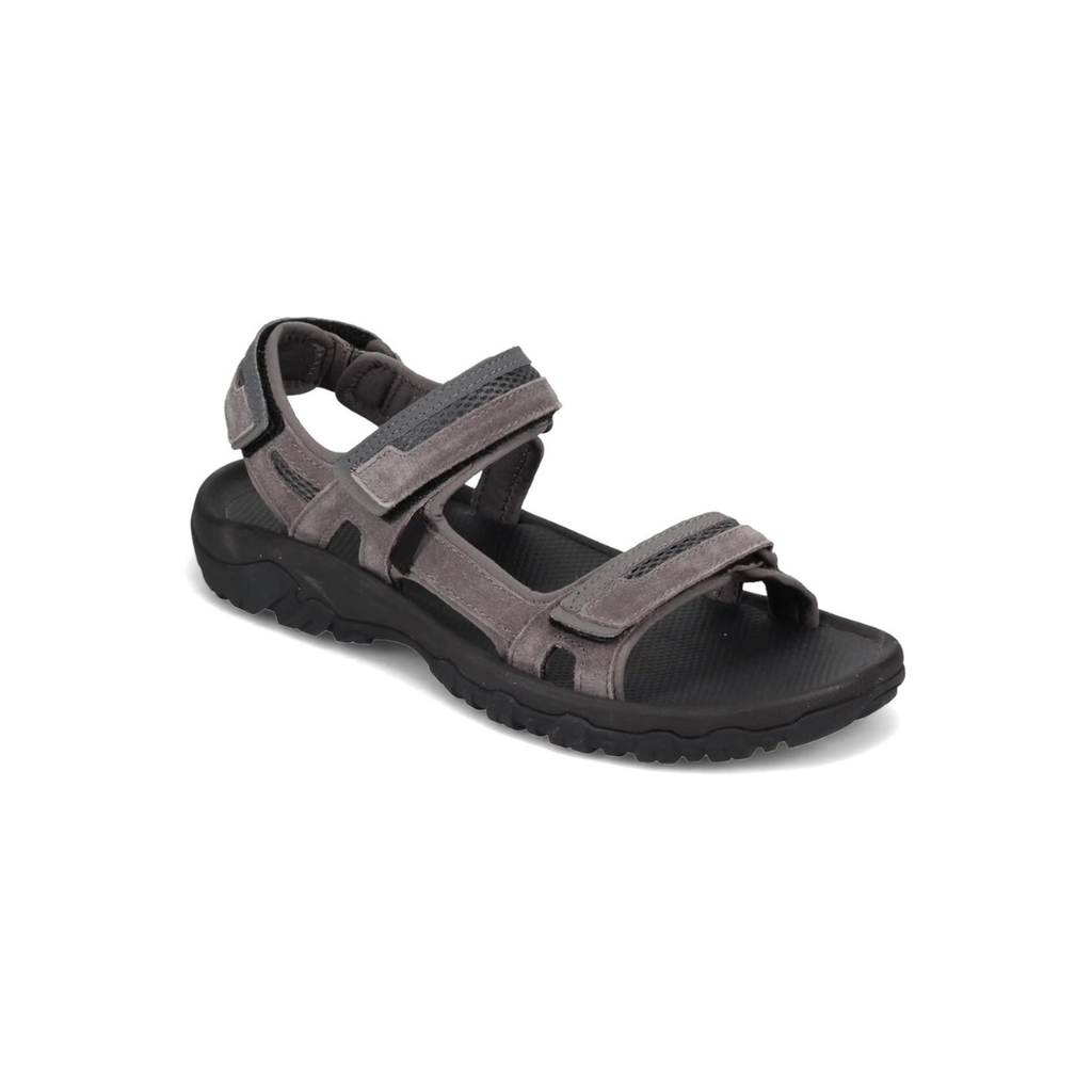 Rugged Leather Hiking Support Sandals