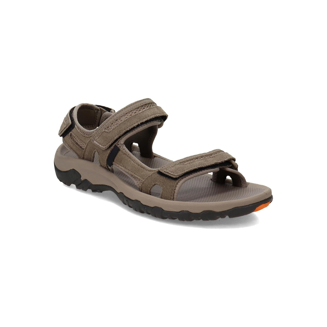 Rugged Leather Hiking Support Sandals