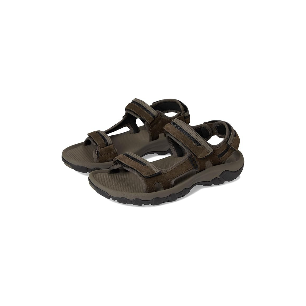 Rugged Outdoor Leather Hiking Comfort Sandals