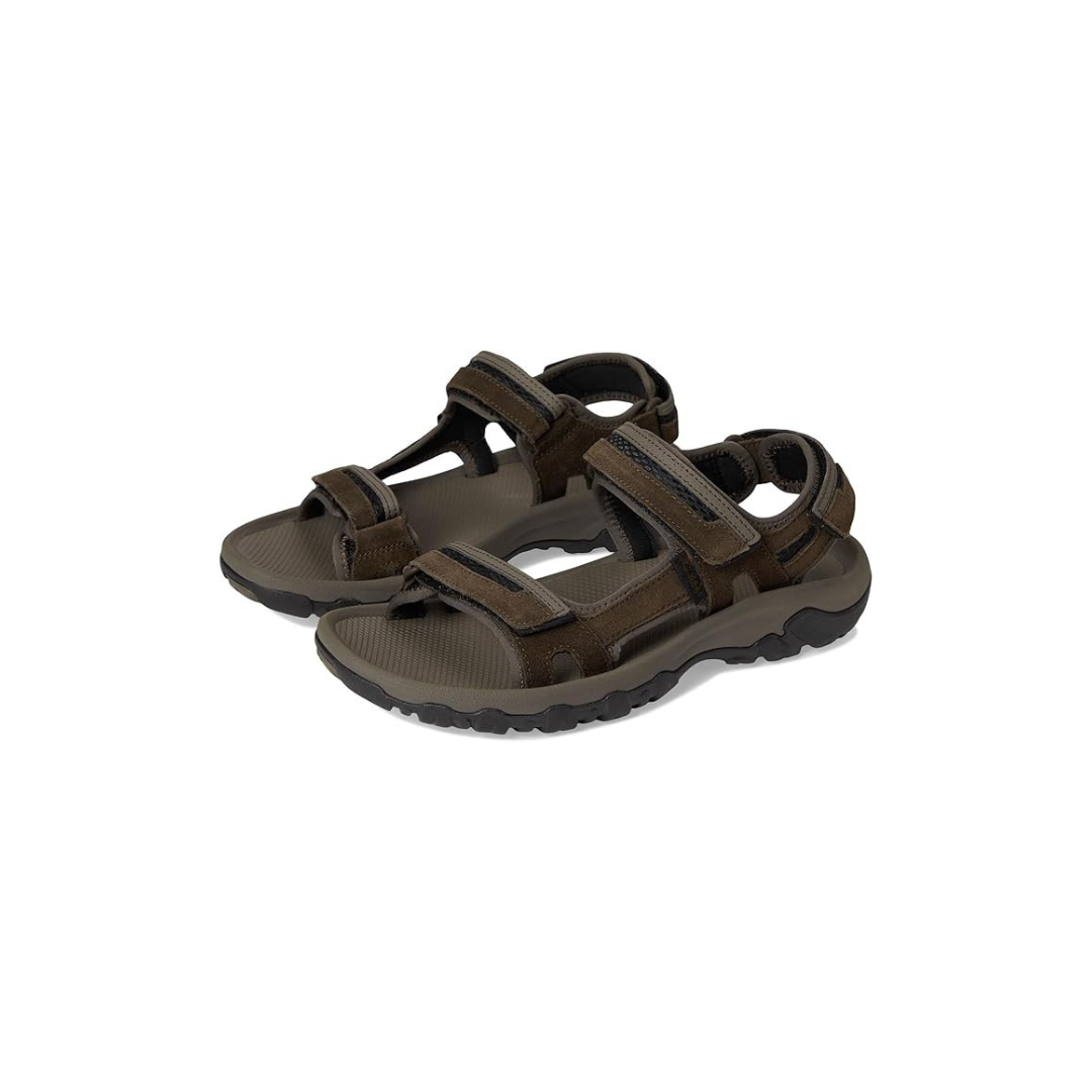 Rugged Outdoor Leather Hiking Comfort Sandals