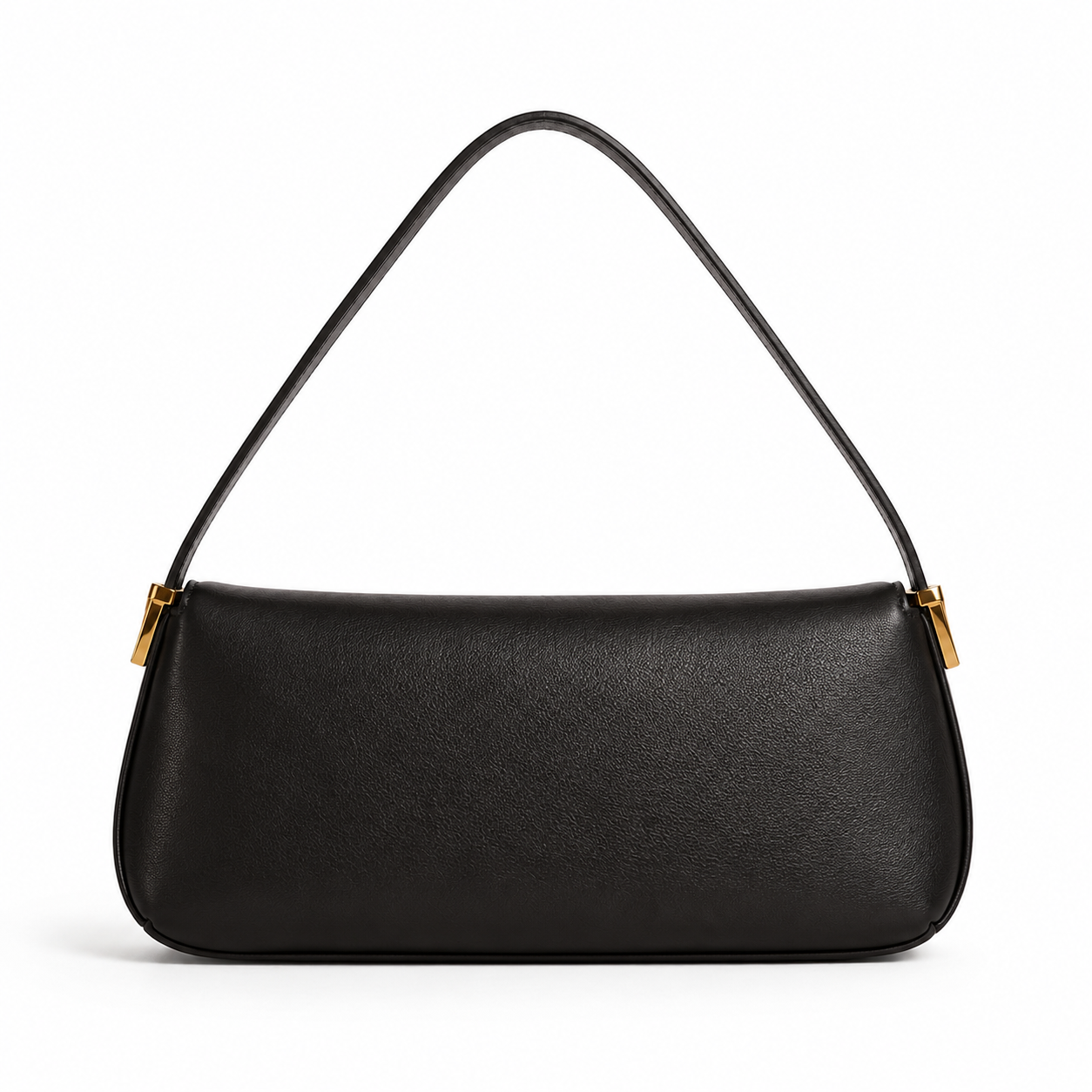 Close-up of gold-tone hardware on boneroshop shoulder bag