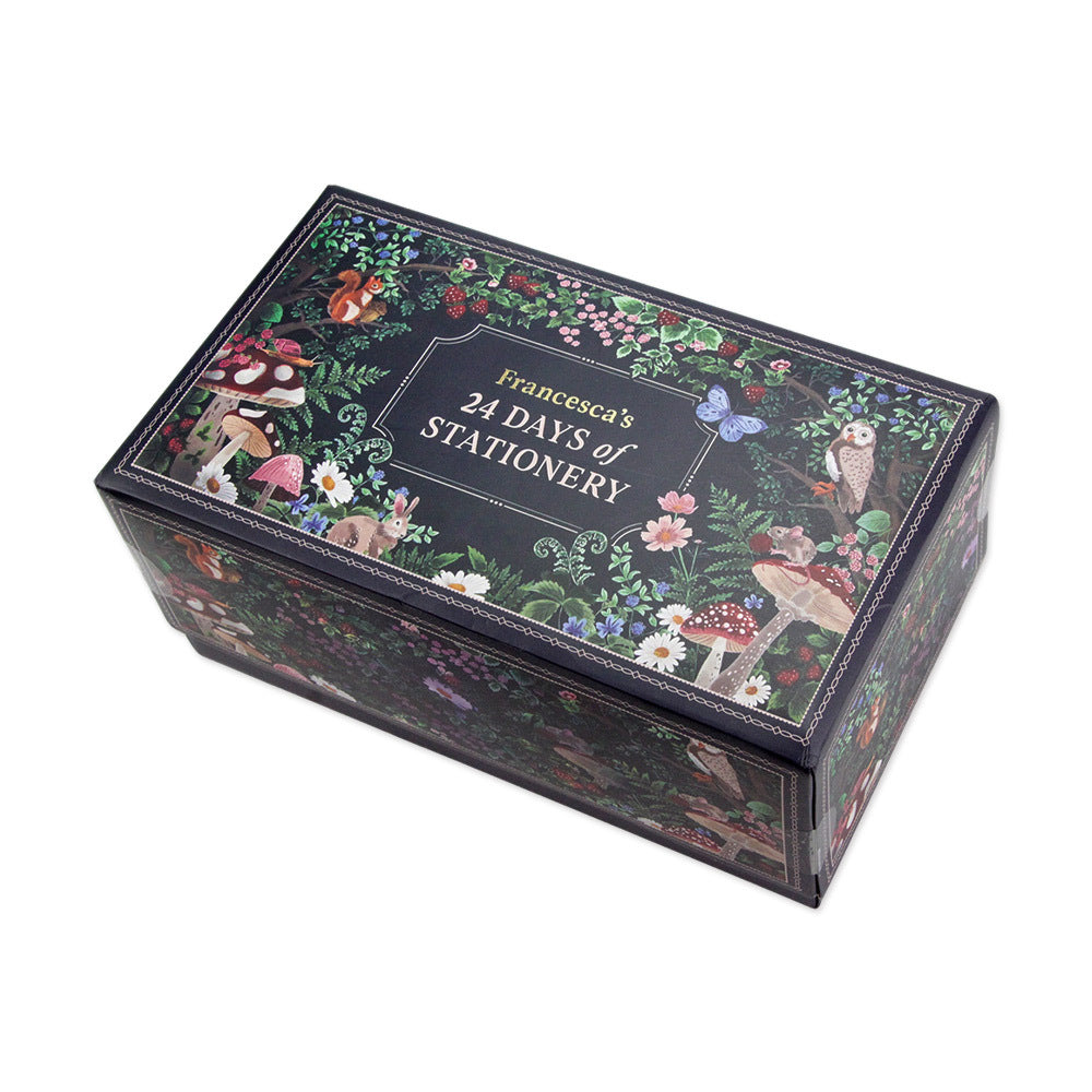 JollyJournals™ - Advent Calendar with Stationery 24 Surprises