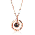100 Languages 'I Love You' Necklace