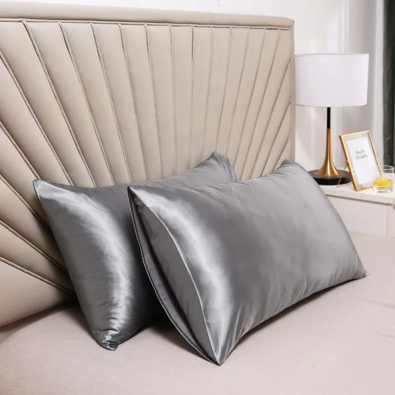 100% Mulberry Silk Pillowcase – Gentle on Skin & Hair