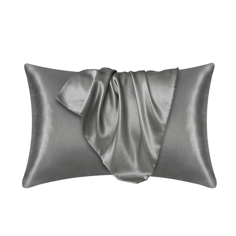 100% Mulberry Silk Pillowcase – Gentle on Skin & Hair