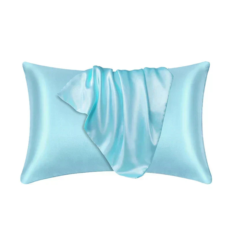 100% Mulberry Silk Pillowcase – Gentle on Skin & Hair