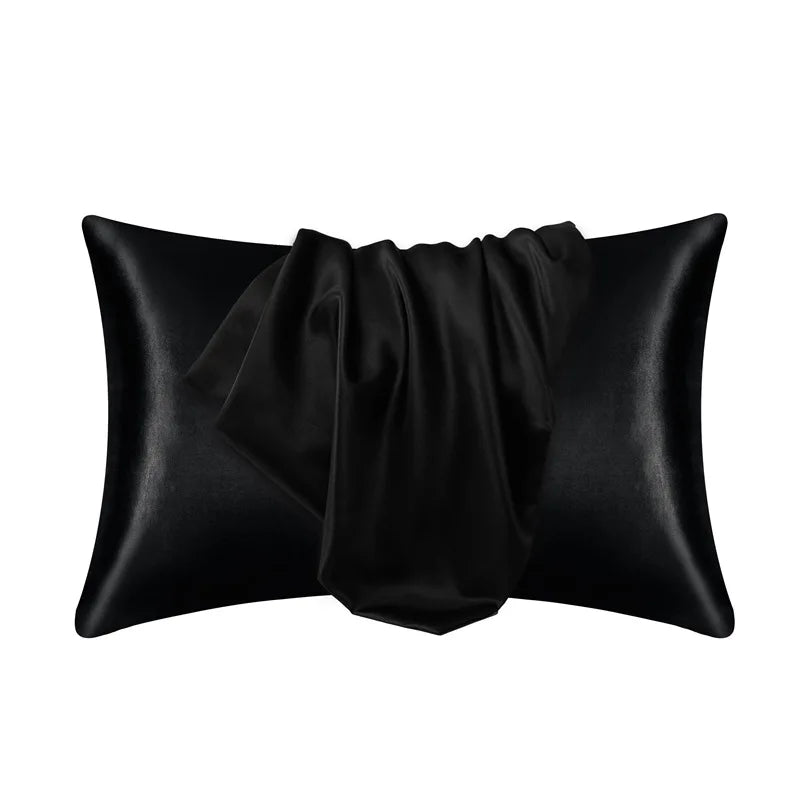 100% Mulberry Silk Pillowcase – Gentle on Skin & Hair