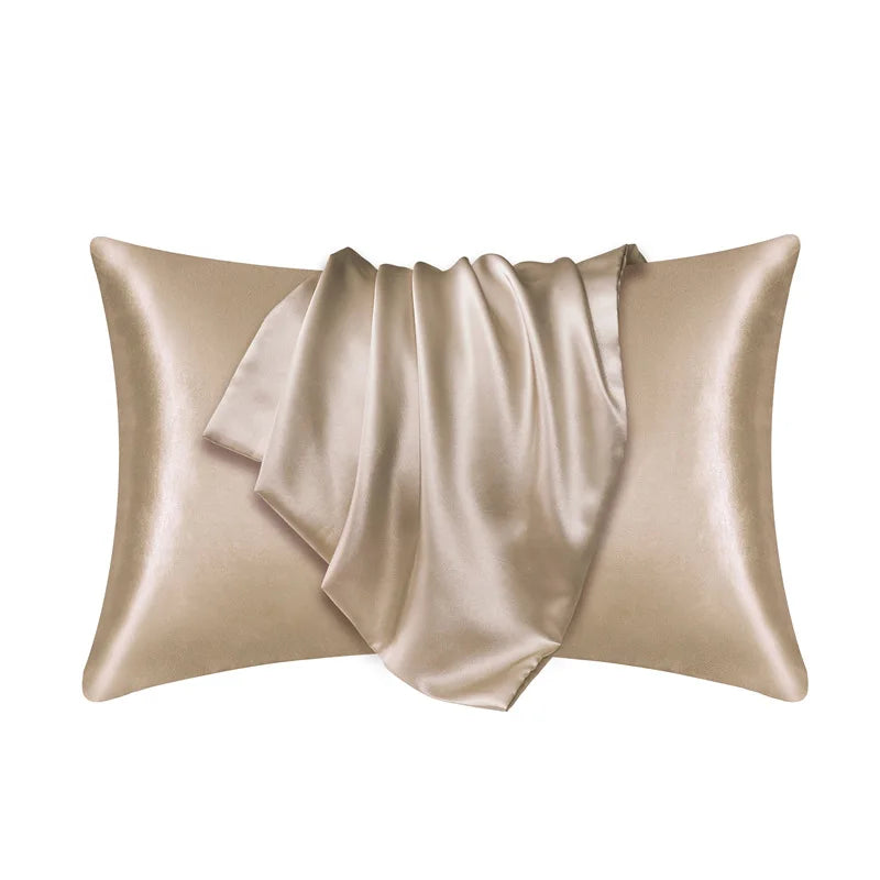 100% Mulberry Silk Pillowcase – Gentle on Skin & Hair