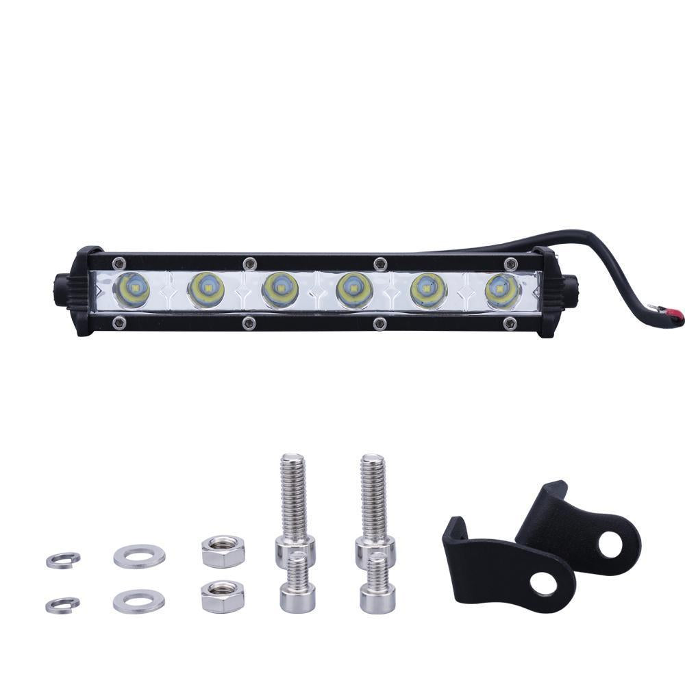 15 cm 24W Single Row LED Light Bar – Waterproof Off-Road