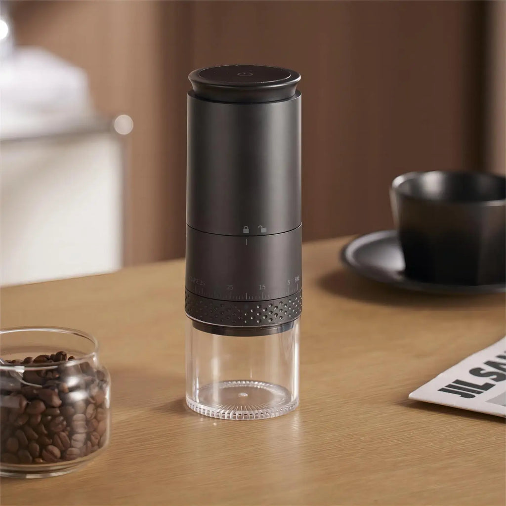 1500mAh Electric Coffee Grinder with 38 Grind Settings and Type-C Charging