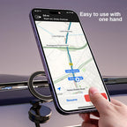 182° Foldable Magnetic Car Phone Holder – Adjustable & Secure Mount for All Smartphones