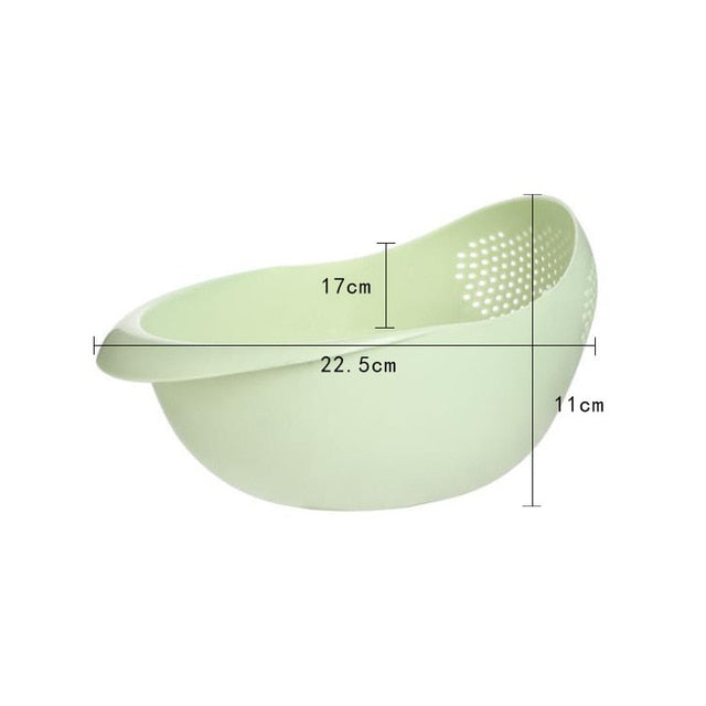 2-in-1 Easy Rice Drainer Basket