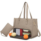 2-in-1 Laptop Bag with Insulated Lunch Compartment
