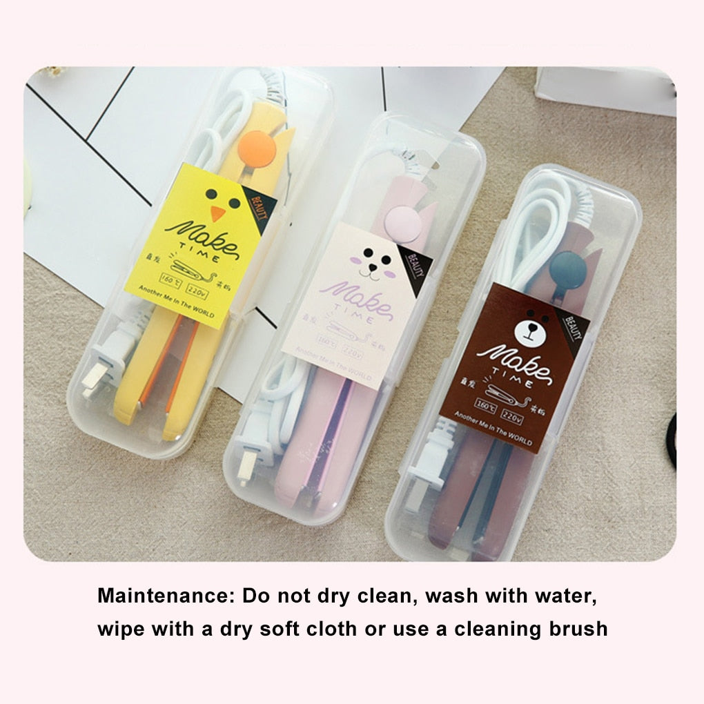 2-in-1 Mini Helper Hair Straightener