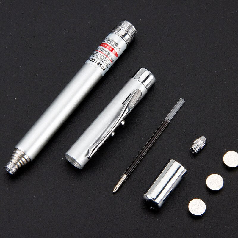 2-in-1 Telescopic Light Magnetic Pointer Pen