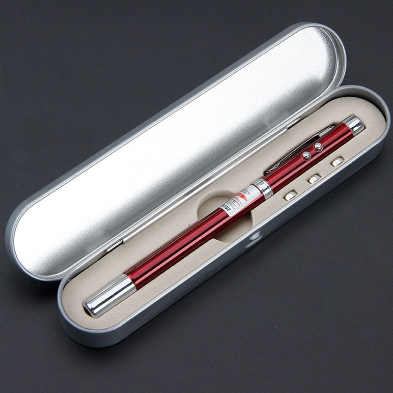 2-in-1 Telescopic Light Magnetic Pointer Pen
