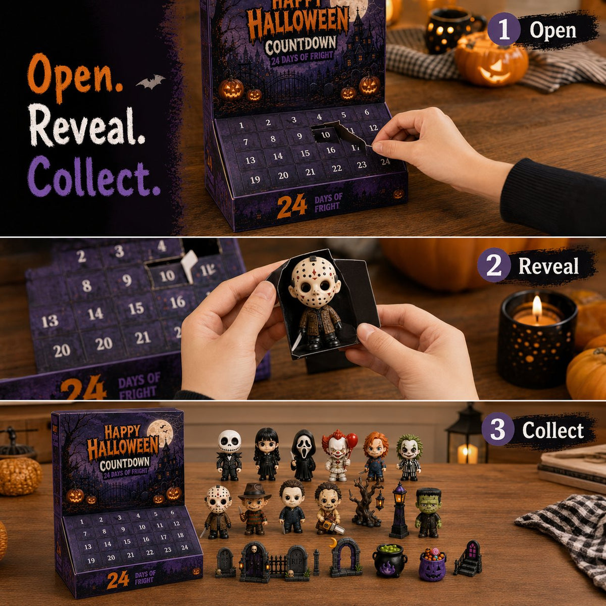 Boneroshop – 24 Days Halloween Mystery Countdown Collection