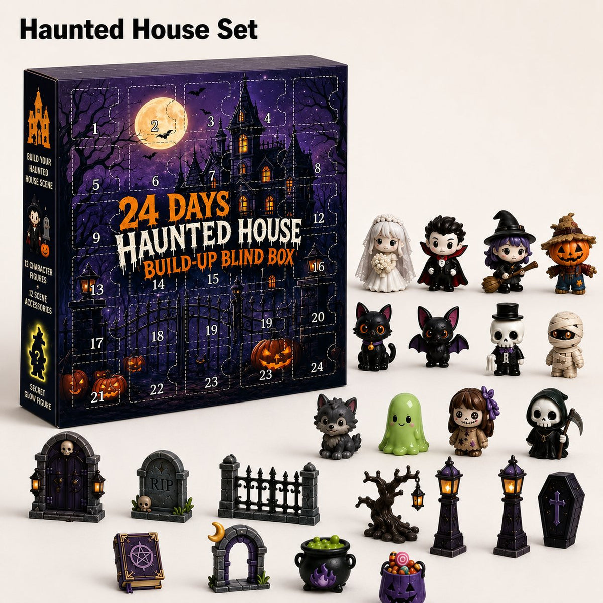 Boneroshop – 24 Days Halloween Mystery Countdown Collection