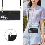 3-in-1 Phone Case with Card and Coin Pocket Crossbody Bag