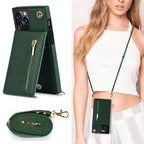 3-in-1 Phone Case with Card and Coin Pocket Crossbody Bag