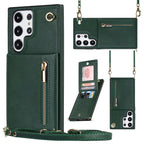 3-in-1 Phone Case with Card and Coin Pocket Crossbody Bag
