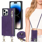 3-in-1 Phone Case with Card and Coin Pocket Crossbody Bag