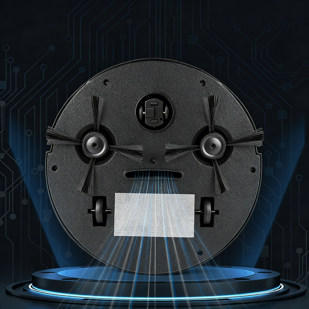3-in-1 Robot Vacuum Cleaner with Laser Navigation and Self-Emptying