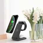 3-in-1 Wireless Charger for Smartphone, Smartwatch and Earbuds