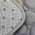 3-Piece Bathroom Mat Set with Non-Slip Comfort
