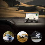 360° Rotating Car Phone Holder – Adjustable Dashboard and Air Vent Mount for Mobile Phones 4–17 cm