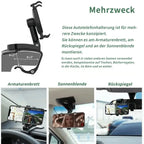 360° Rotating Car Phone Holder – Secure & Flexible Mounting