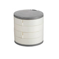 360° Rotating Jewellery Box – Multi-Level Storage Organiser with Maximum Protection