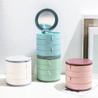 360° Rotating Jewellery Box – Multi-Level Storage Organiser with Maximum Protection