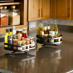 360° Rotating Spice Rack – Multi-Functional Kitchen Organiser Shelf