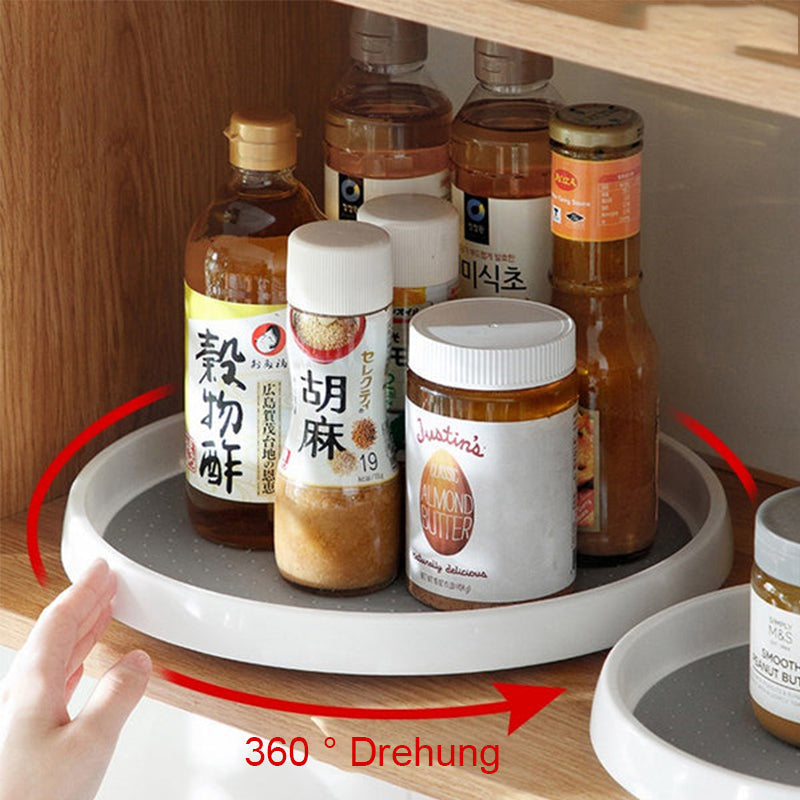 360° rotating storage shelf