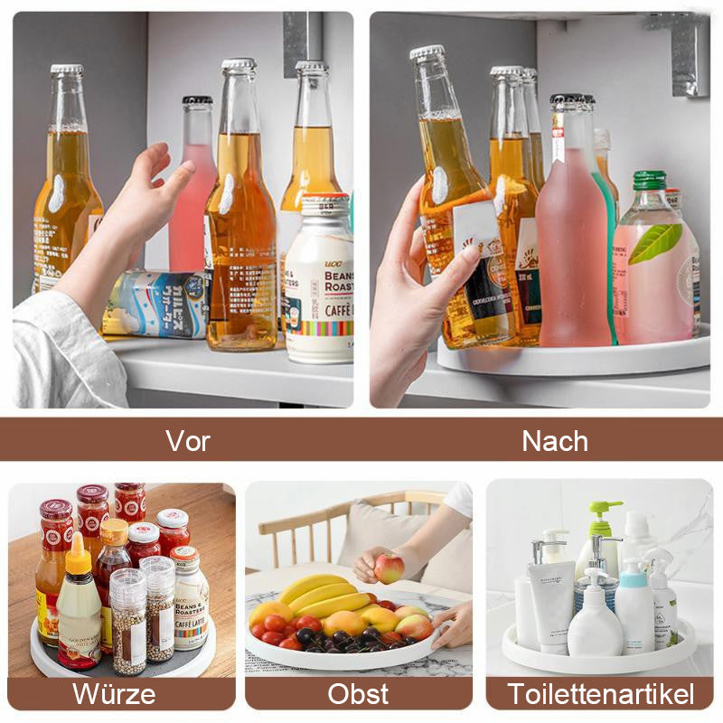 360° rotating storage shelf