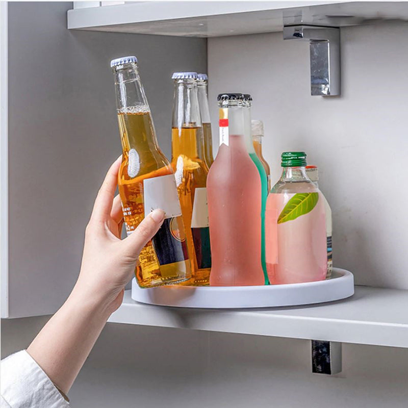 360° rotating storage shelf