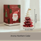 3D Christmas Tree Candle – Festive Aromatherapy Decoration