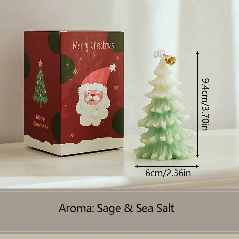 3D Christmas Tree Candle – Festive Aromatherapy Decoration