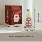 3D Christmas Tree Candle – Festive Aromatherapy Decoration
