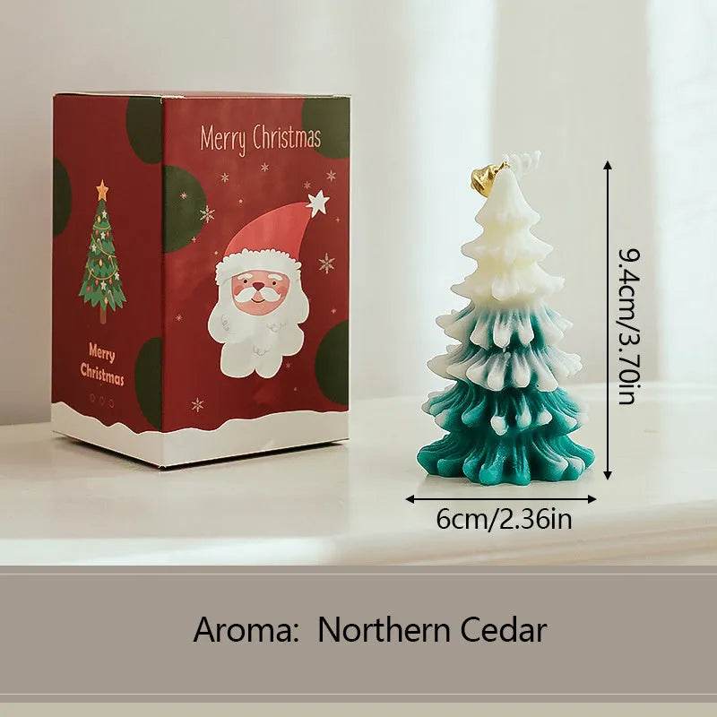 3D Christmas Tree Candle – Festive Aromatherapy Decoration