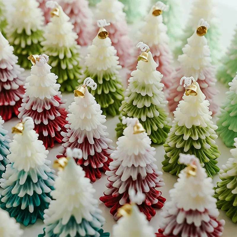 3D Christmas Tree Candle – Festive Aromatherapy Decoration