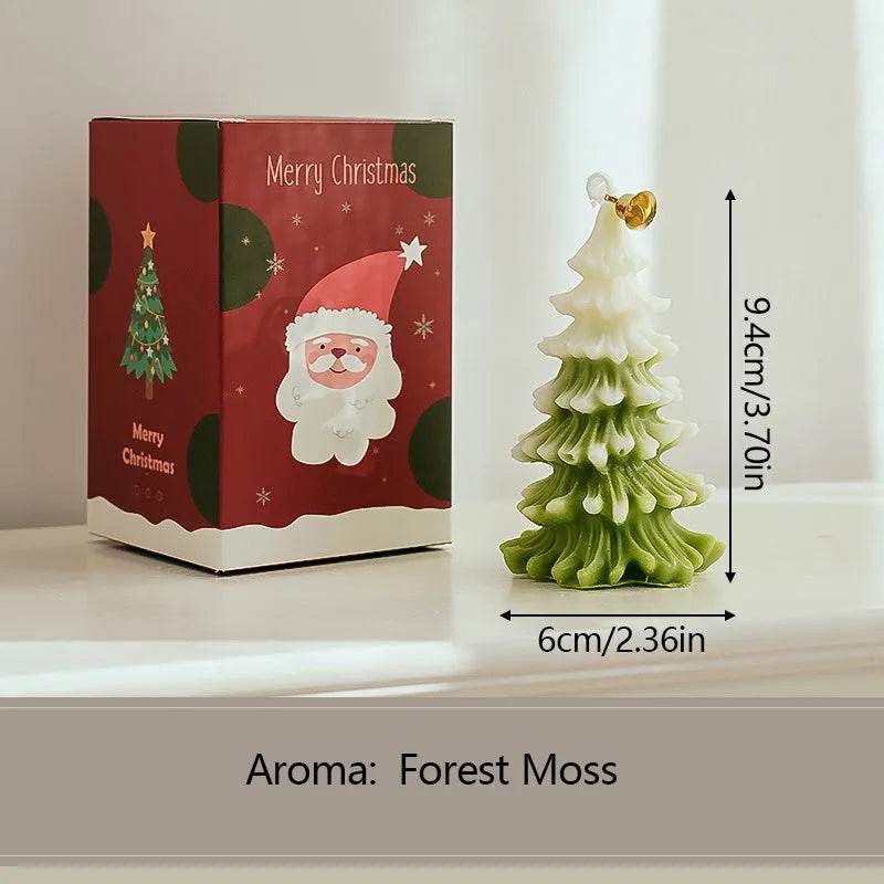 3D Christmas Tree Candle – Festive Aromatherapy Decoration
