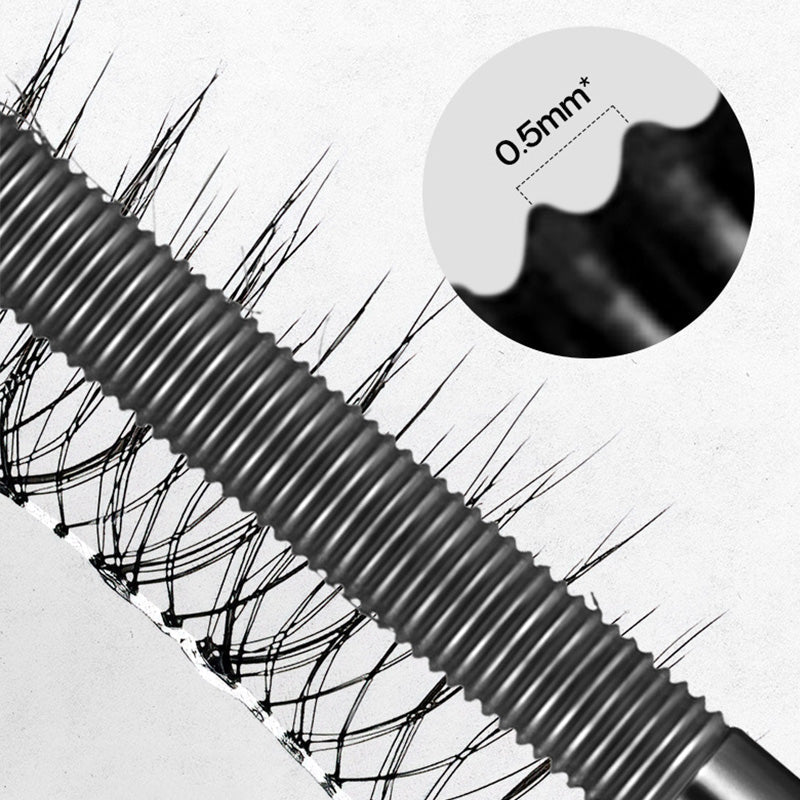 3D Curling Metal Brush Mascara – Waterproof & Long-Lasting