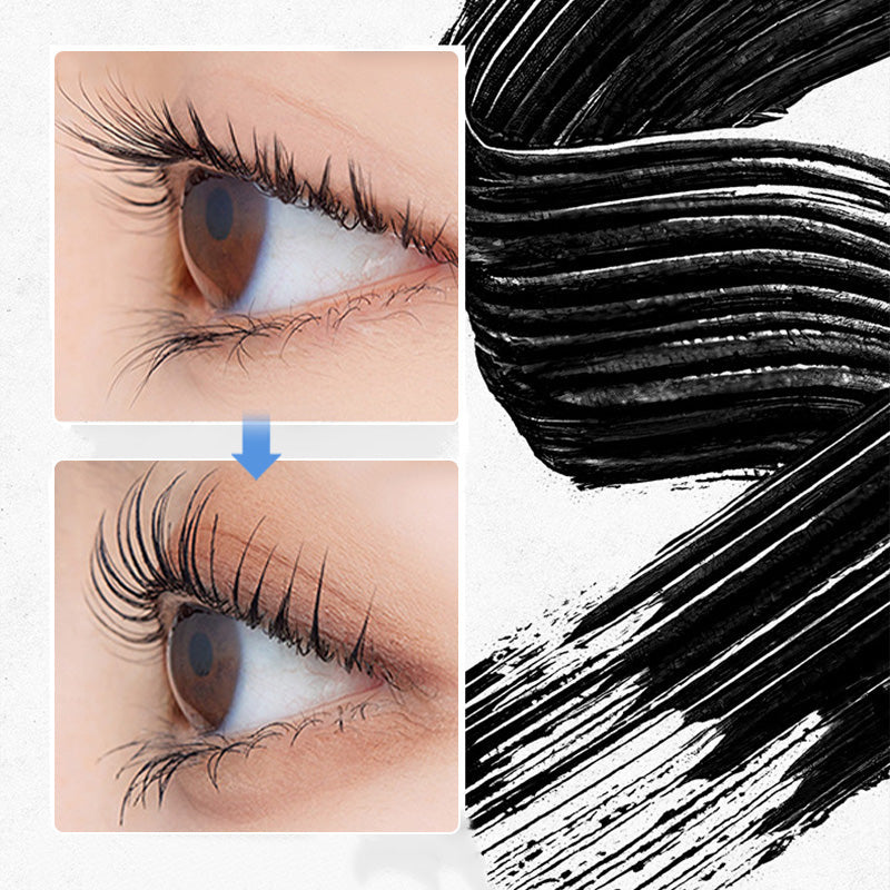 3D Curling Metal Brush Mascara – Waterproof & Long-Lasting
